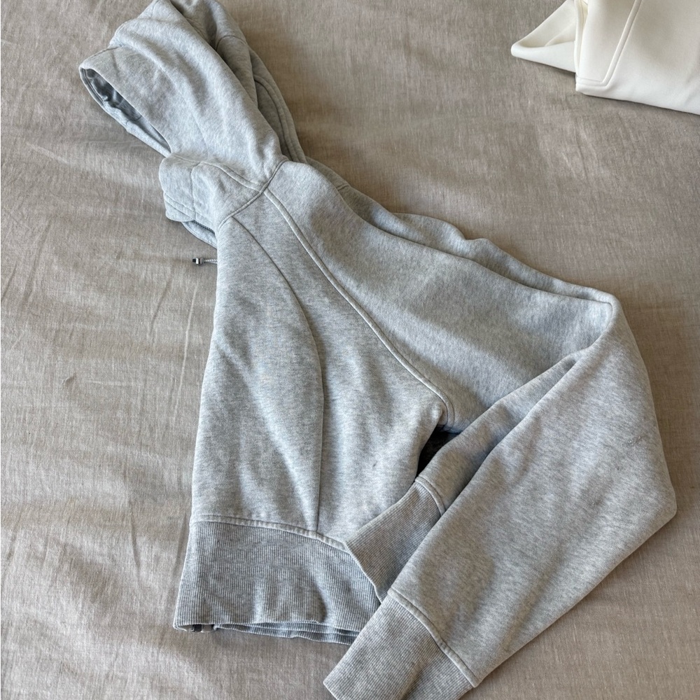 lululemon athletica Gray scuba full zip